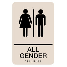 Load image into Gallery viewer, ADA All Gender Restroom Sign