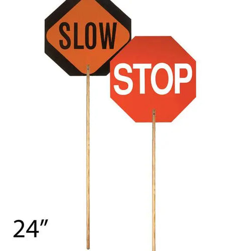 Hand Paddle - Stop/Slow 24