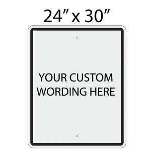 24"x30" Custom Sign