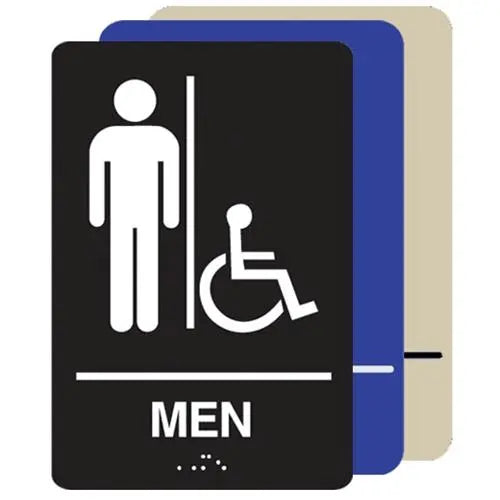 Men's Restroom Handicap Accessible