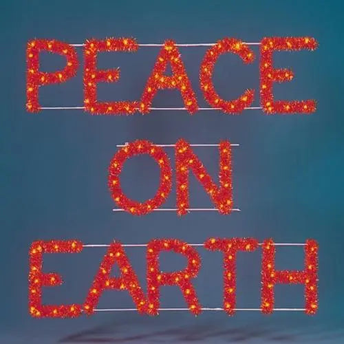 3' Peace On Earth Building Front Sign