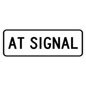 At Signal
