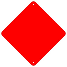 Load image into Gallery viewer, End of Road Marker - Red
