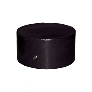 Cap Finial for 2 ⅜" OD Round Post - Black