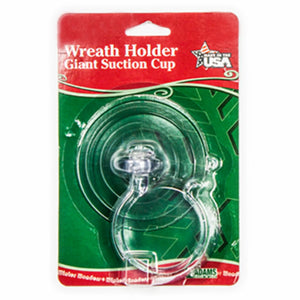 3" Suction Cup with Wreath Hook 10lbs | 12pk