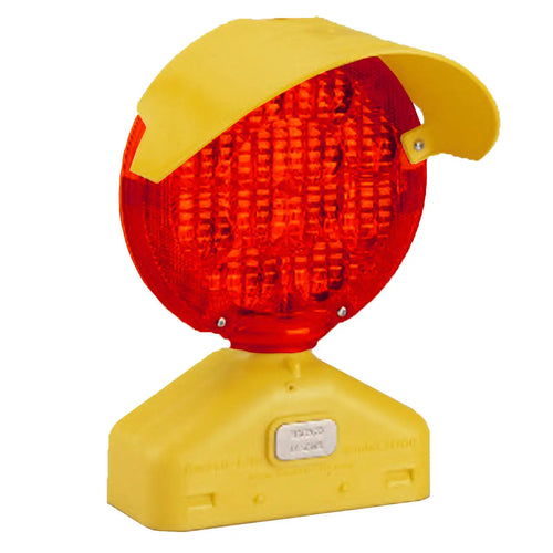 212-3LW LED Type B Barricade Light - Red Lens