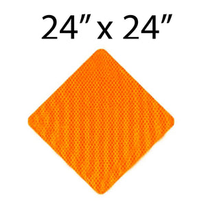 24"x24" Aluminum Reflective Sign Blank (Diamond Orientation)