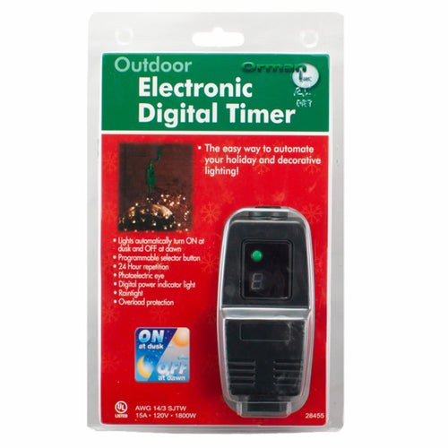 Electronic Digital Photocell Timer, (PK-6)