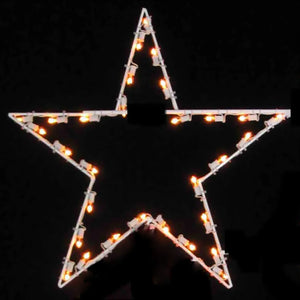 24" Five Point Star Tree Topper
