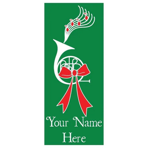 personalized Horn Banner