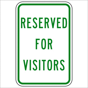 Reserved For Visitors