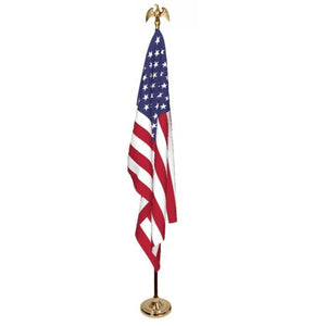 Presentation Set with 3'x5' USA Flag-No-Fringe