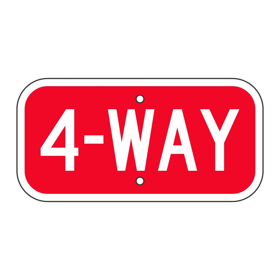 R1-3A 4-Way Sign