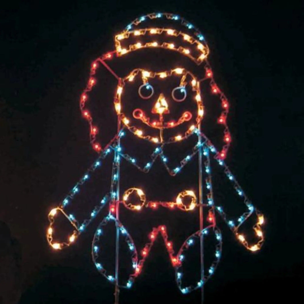 6' Raggedy Andy Lighted Yard Decoration