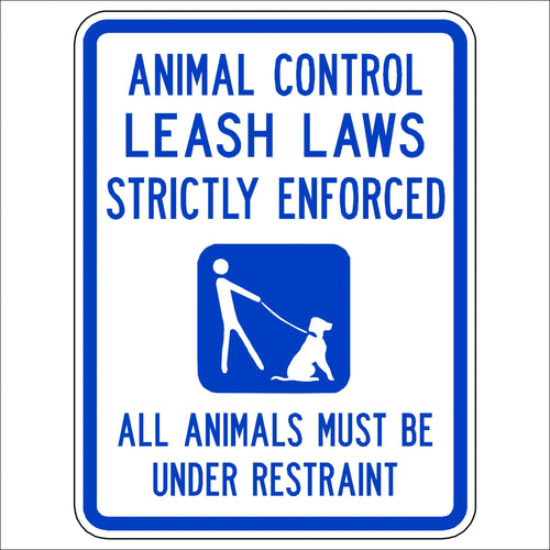 Animal Control - Leash Laws Strictly Enforced