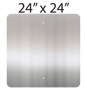 24" x 24" Aluminum Sign Blank