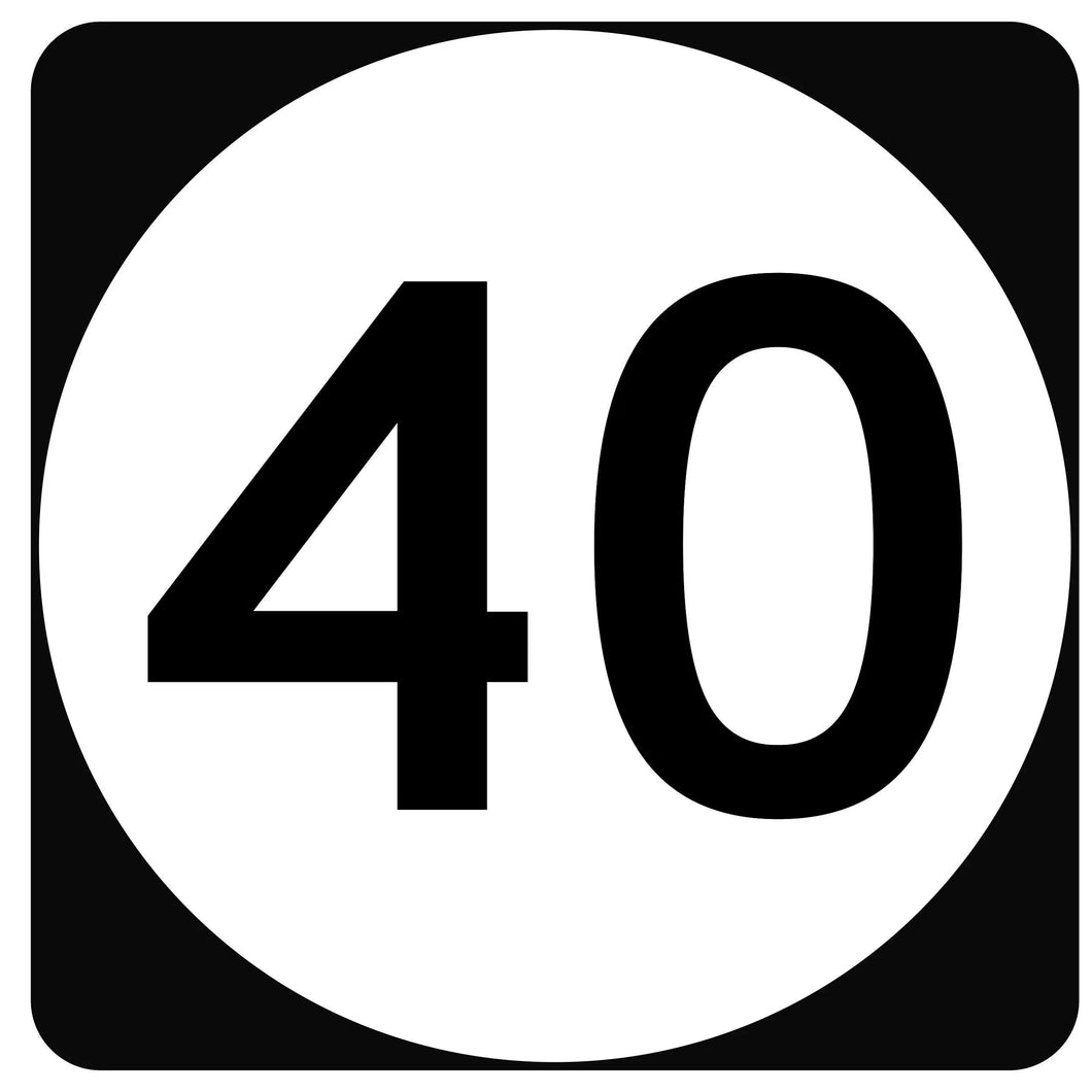 Two Digit Route Marker