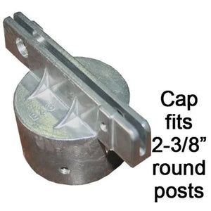 Round Post Caps-Super Lock-Flat