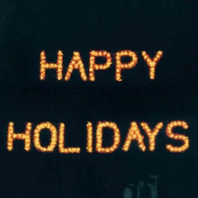 Load image into Gallery viewer, 3&#39; Happy Holidays Building Front Sign