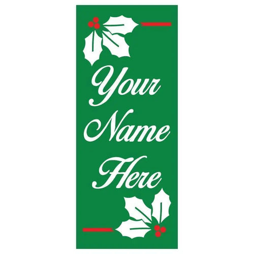 personalized Holly Banner