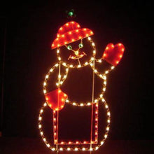 Load image into Gallery viewer, 7&#39; Mrs. Snowman Yard Decoration