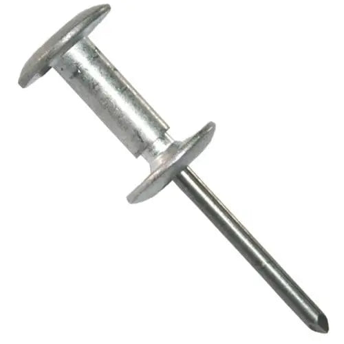 Double Rivet Row Sign Hardware, Double Headed Rivets - Posts Brackets Hardware ...