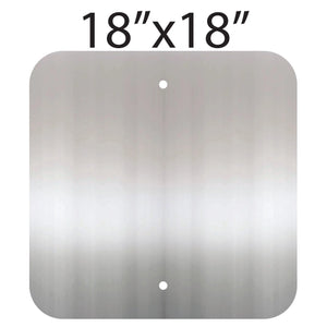 18" x 18" Aluminum Sign Blank