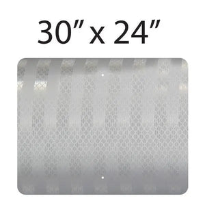 30"x24" Aluminum Reflective Sign Blank
