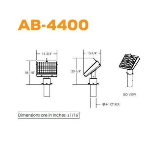 Solar Powered Remote Transmitter | AB-4400