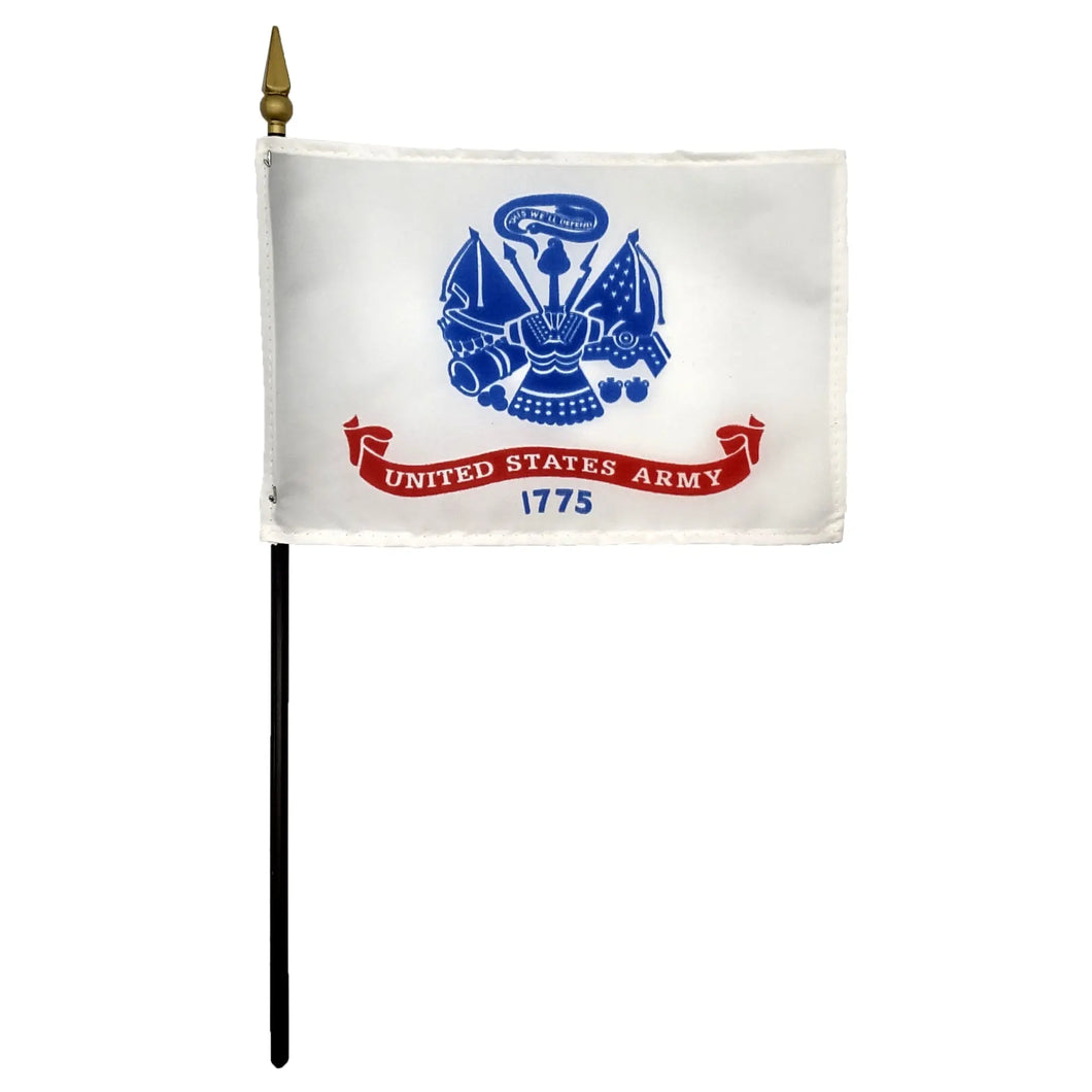 United States Army Desk Flag with Staff 4