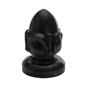 Acorn Finial for 5" OD Round Post - Black