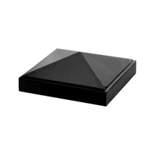 Load image into Gallery viewer, End Cap Finial for 4&quot; Square Post - Black