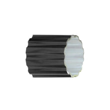 Load image into Gallery viewer, 4&quot; OD Round Fluted Pole - Black