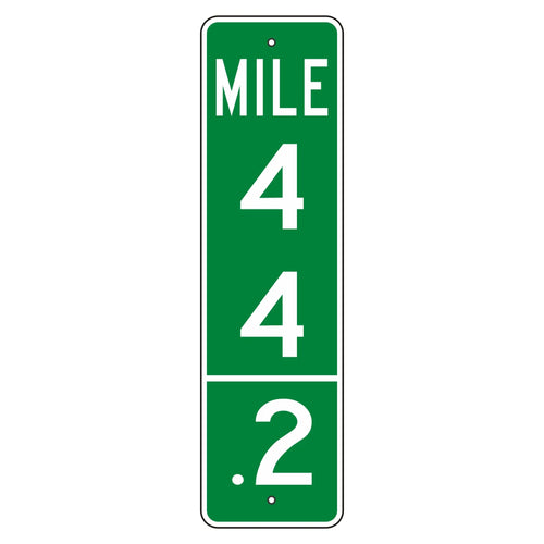 D10-2A Intermediate Reference Location (3 Digits) Sign