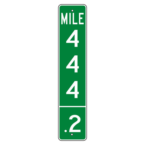 D10-3A Intermediate Reference Location (3 Digits) Sign