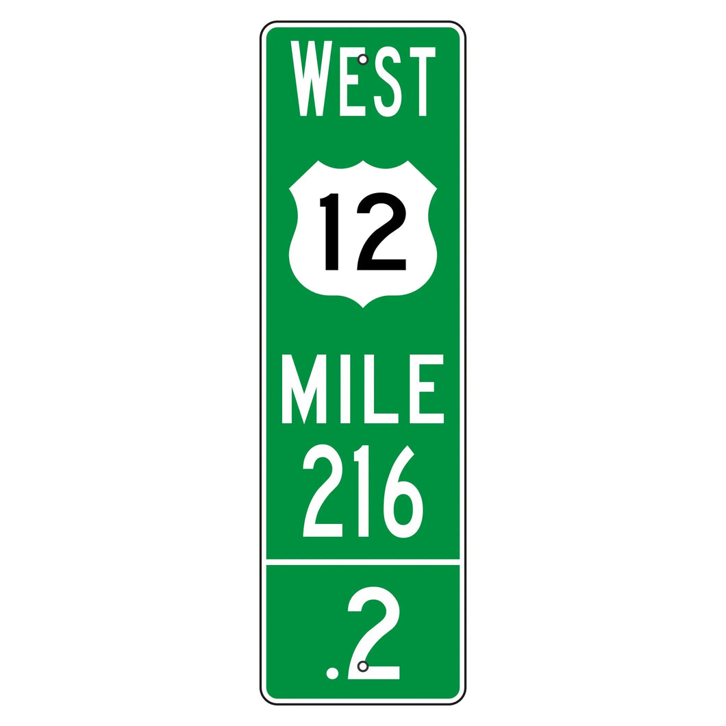 D10-5 Intermediate Enhanced Reference Location Sign