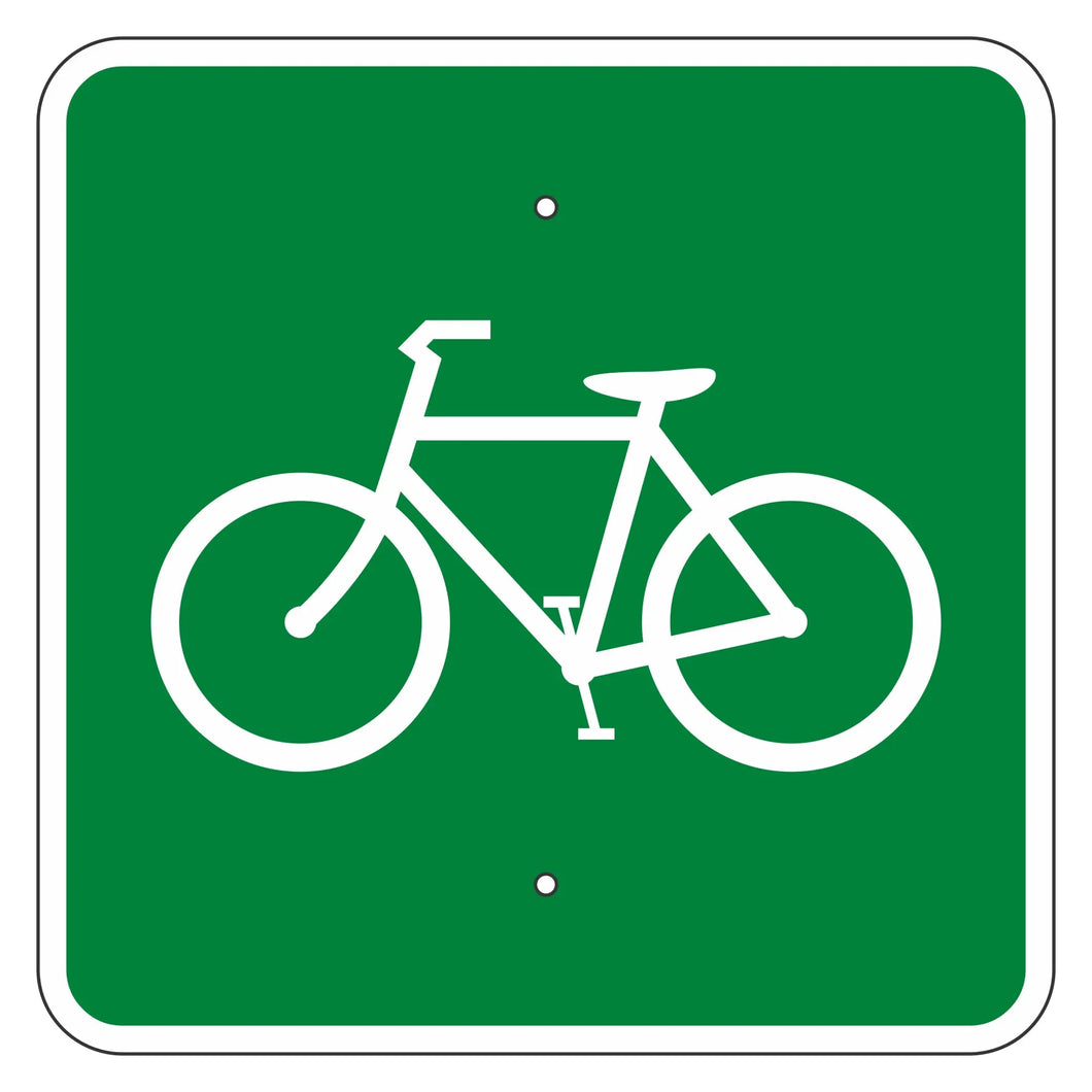 D11-1A Bike Route Sign
