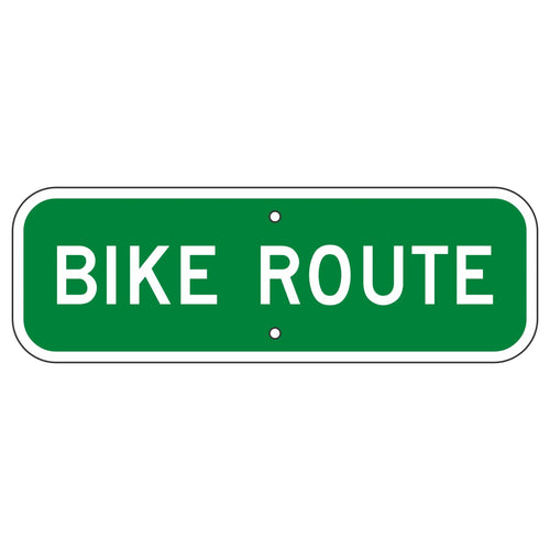 D11-1B Bike Route Sign