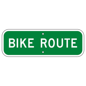 D11-1B Bike Route Sign