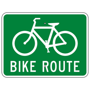 D11-1 Bike Route Sign 24"x18"