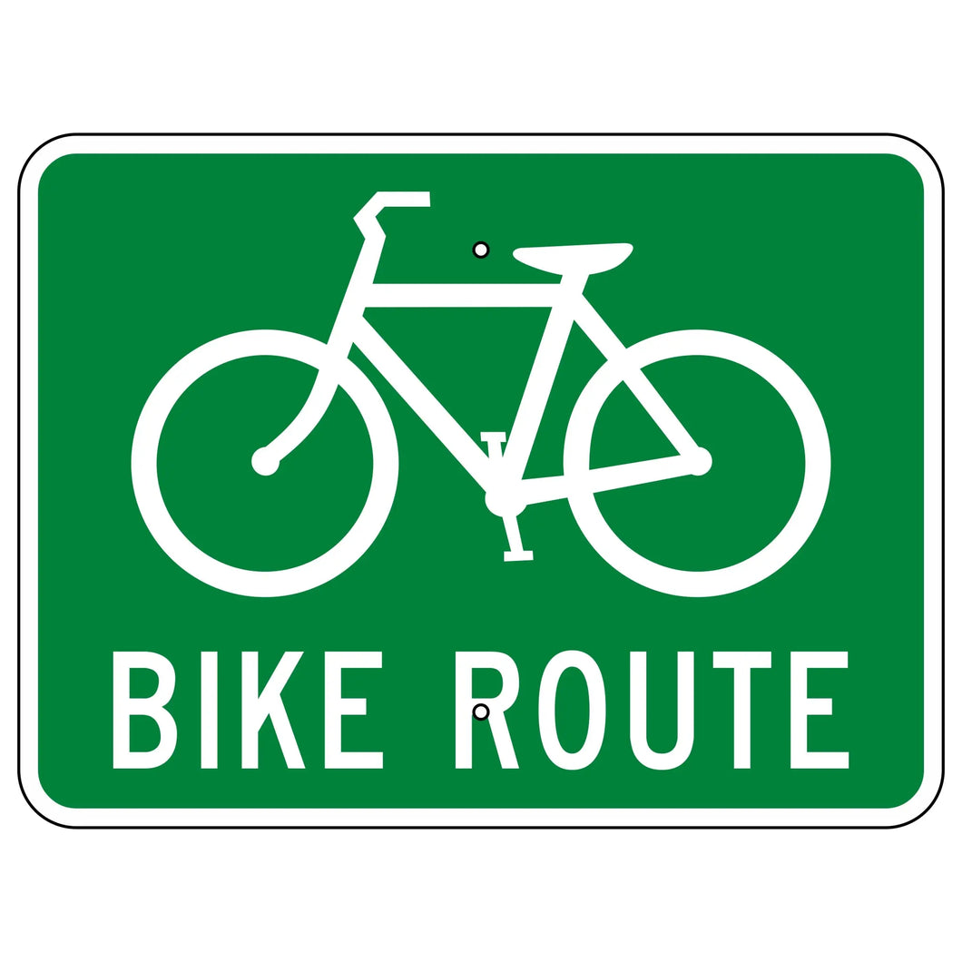 D11-1 Bike Route Sign 24