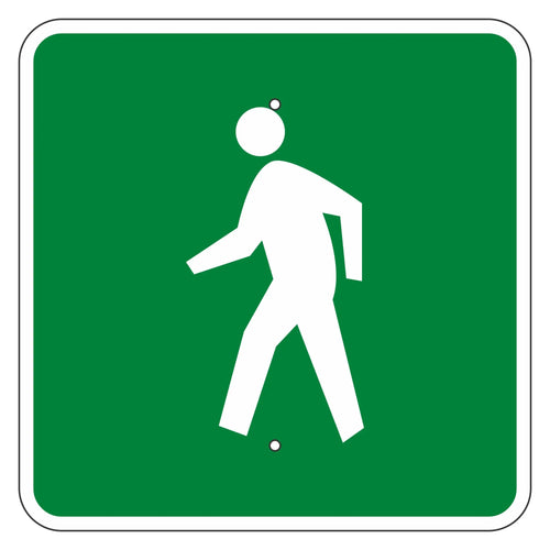 D11-2 Pedestrians Permitted Sign