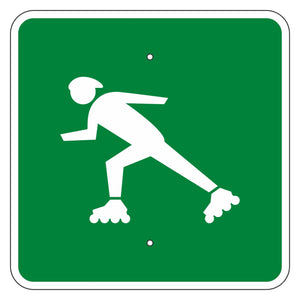 D11-3 Skaters Permitted Sign