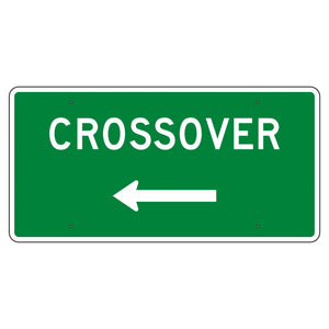 D13-1 Crossover Sign