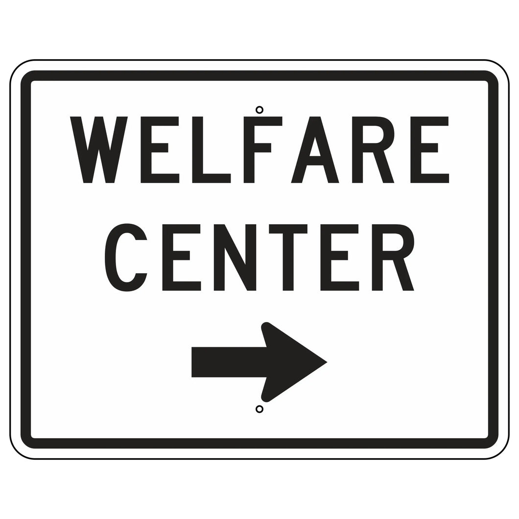 EM-6B Welfare Center Sign 30
