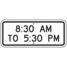 Load image into Gallery viewer, S4-1 School Zone Times Sign