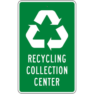 I-11 Recycling Collection Center Sign