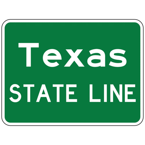 I-2 State Line Sign