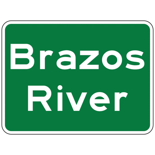 I-3 River Sign