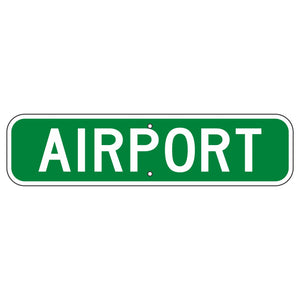 I-5P Airport Sign  24"x6"